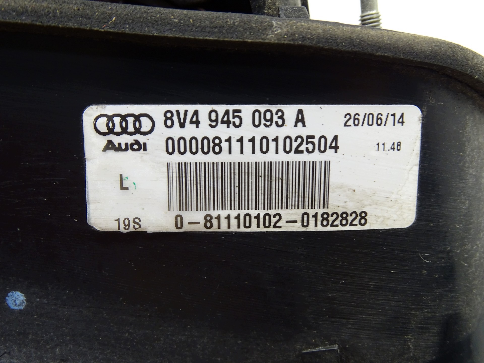 light left left rear part rear to the bonnet LED AUDI A3 8V 8V4945093A