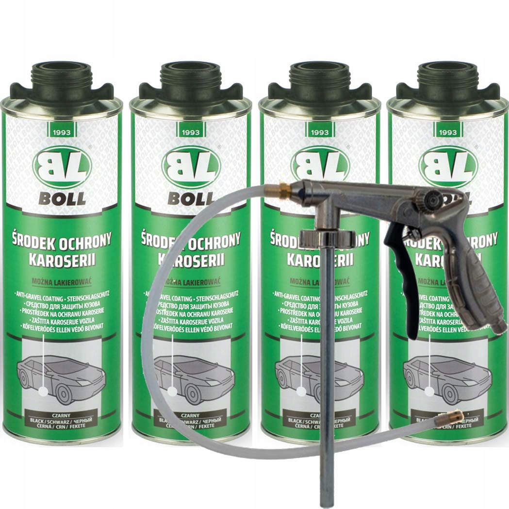 BOLL KONSERWACJA BARANEK CZARNY 4L PISTOLET MASNER