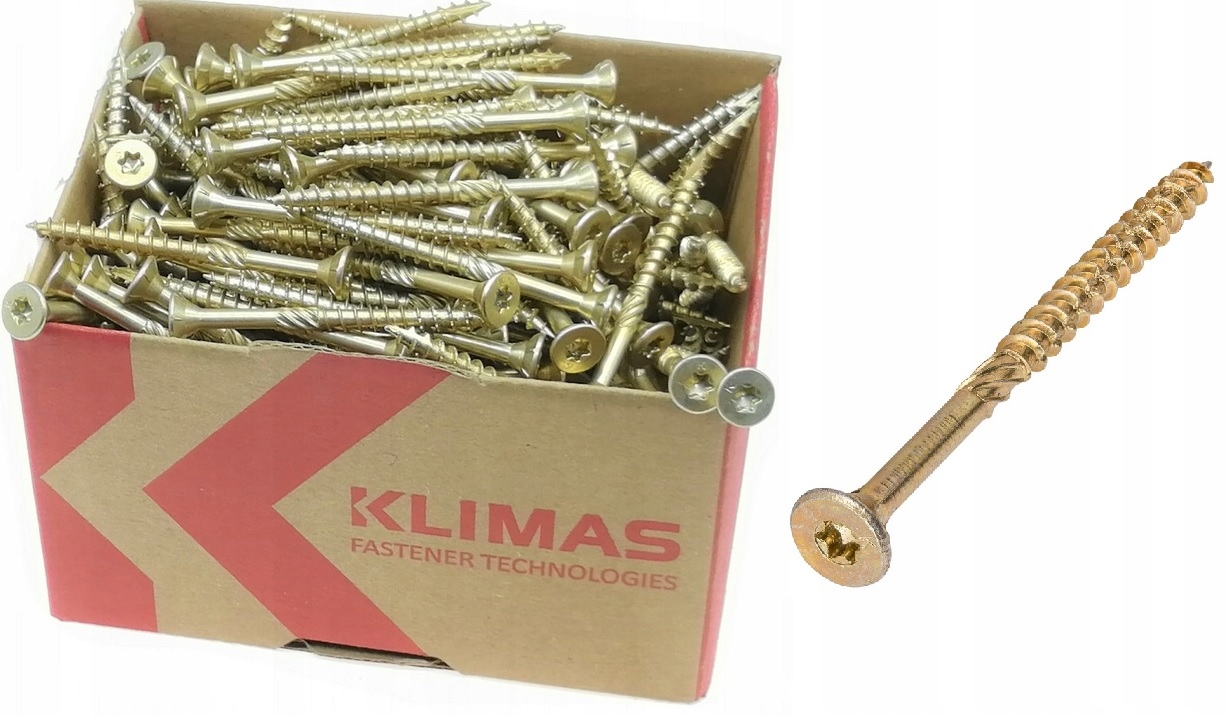 

Wkręty Ciesielskie Do Drewna Kmwht- 5X70MM 200SZT