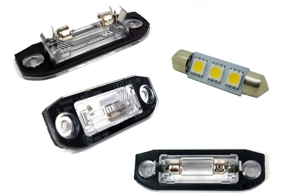 

Volvo S40 V50 Podświetlenie Tablicy Rej Lampka Led