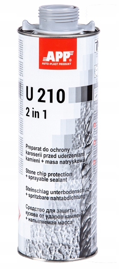 

App U210 Preparat Do Ochrony Karoserii 2w1 Szary