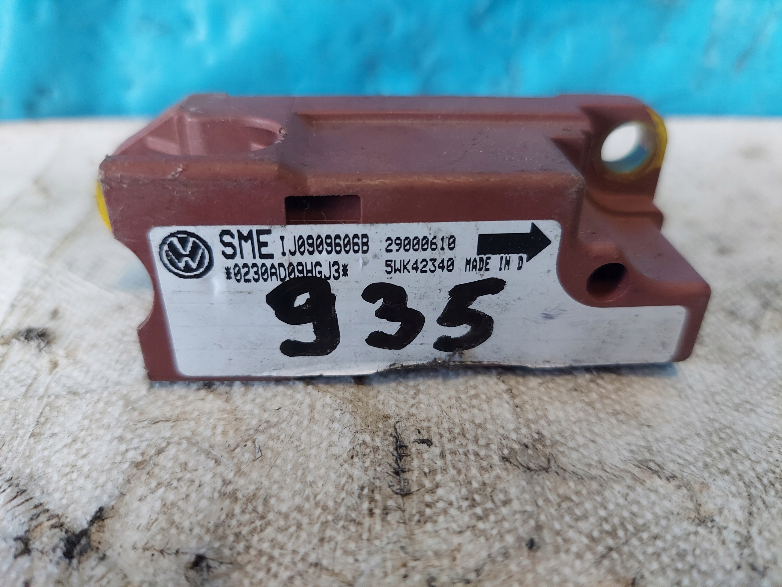 OCTAVIA und 5WK42340 crashsensor drucksensor BOCZNEGO