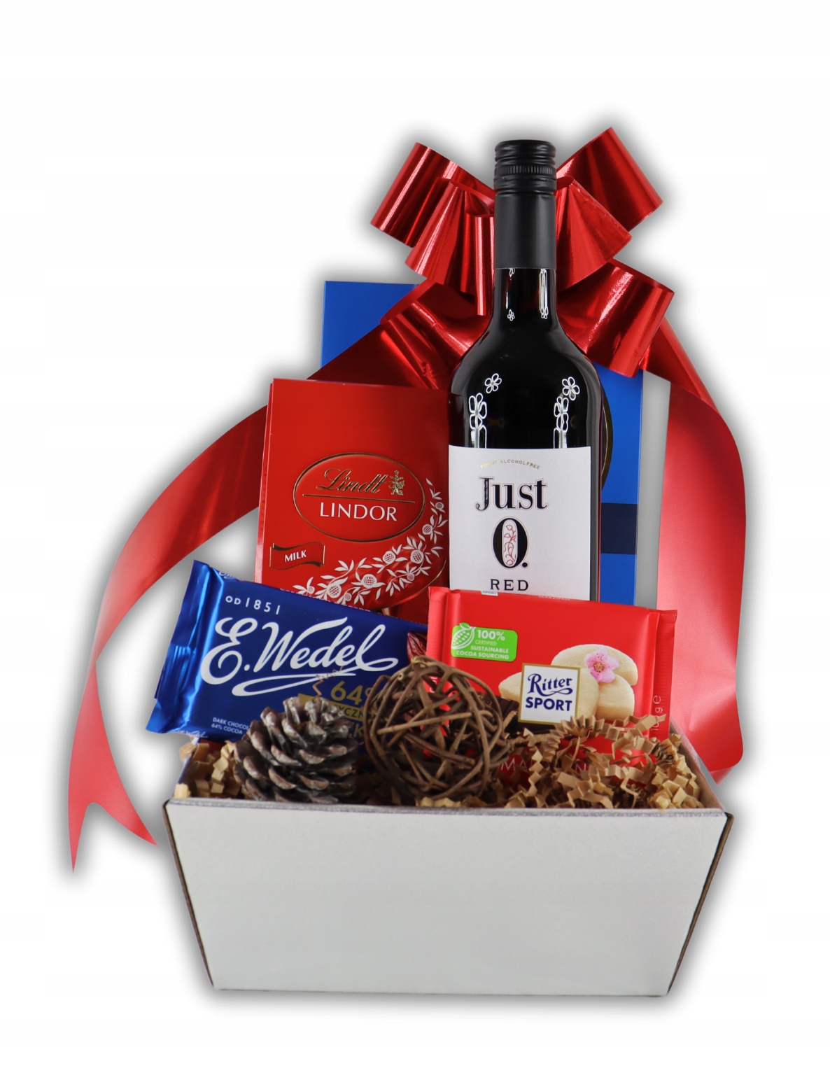 Levně Vánoční košík Vánoční hvězda Vánoční košíky Dárkové dárky