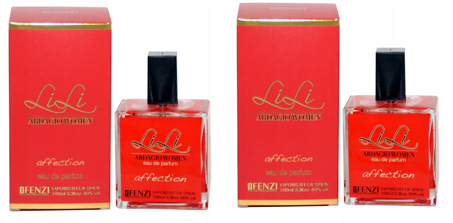 Jfenzi Lili Ardagio Affection 2x100ml Edp Dámská parfémovaná voda 2 x 100 ml
