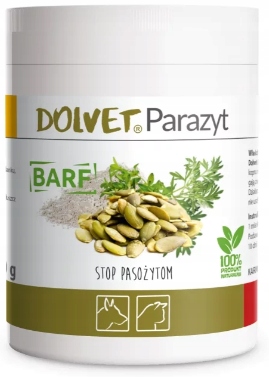 

Dolfos Dolvet Parazyt 70g Na pasożyty układu pokar
