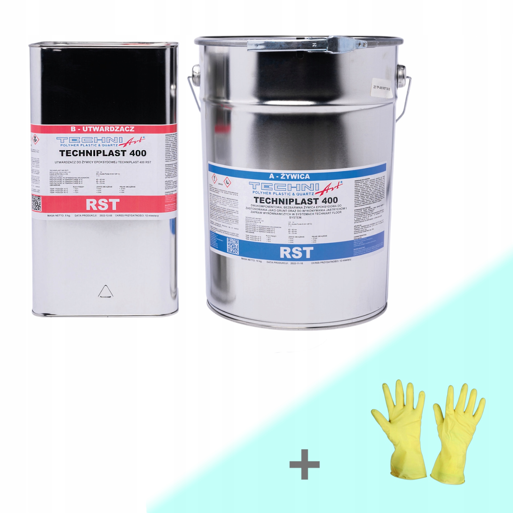 Techniplast 400 Rst univerzální epoxidový základ 15 kg, silný!