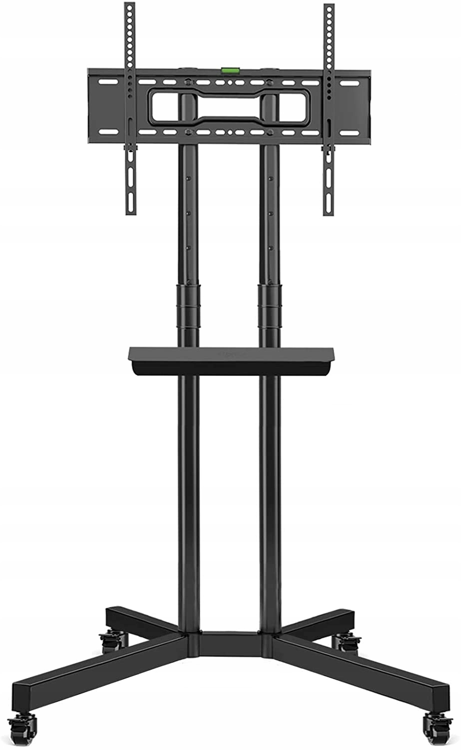 STOJAK DO TELEWIZORA Z PÓŁKĄ 32-70 CALI 50KG KÓŁKA