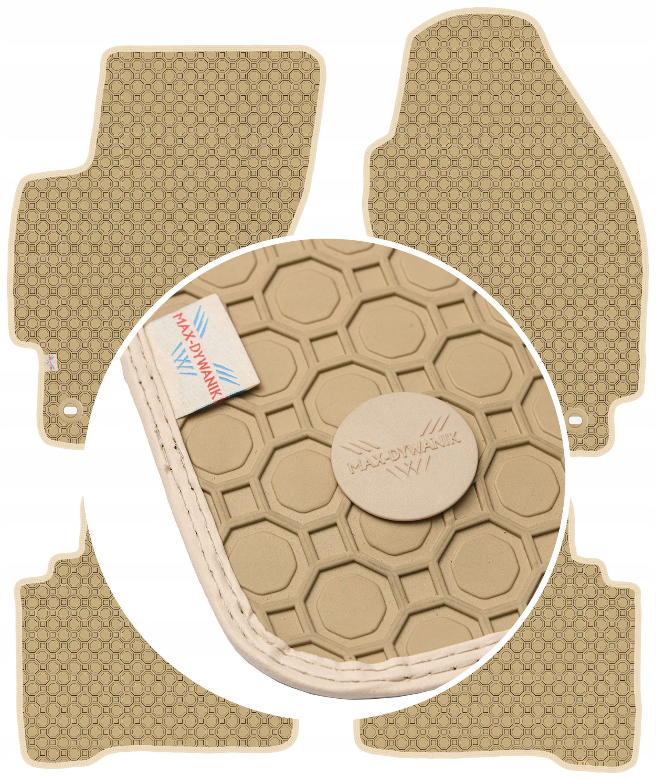 Ford Mondeo MK3 2000-2007 Koberce Béžové