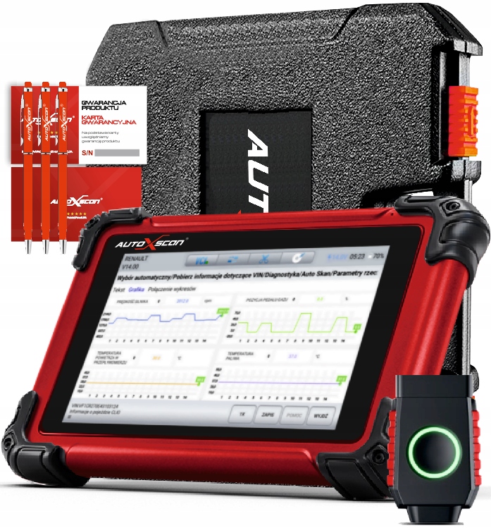 Tester Diagnostyczny Autoxscan RS860 Pro Polski