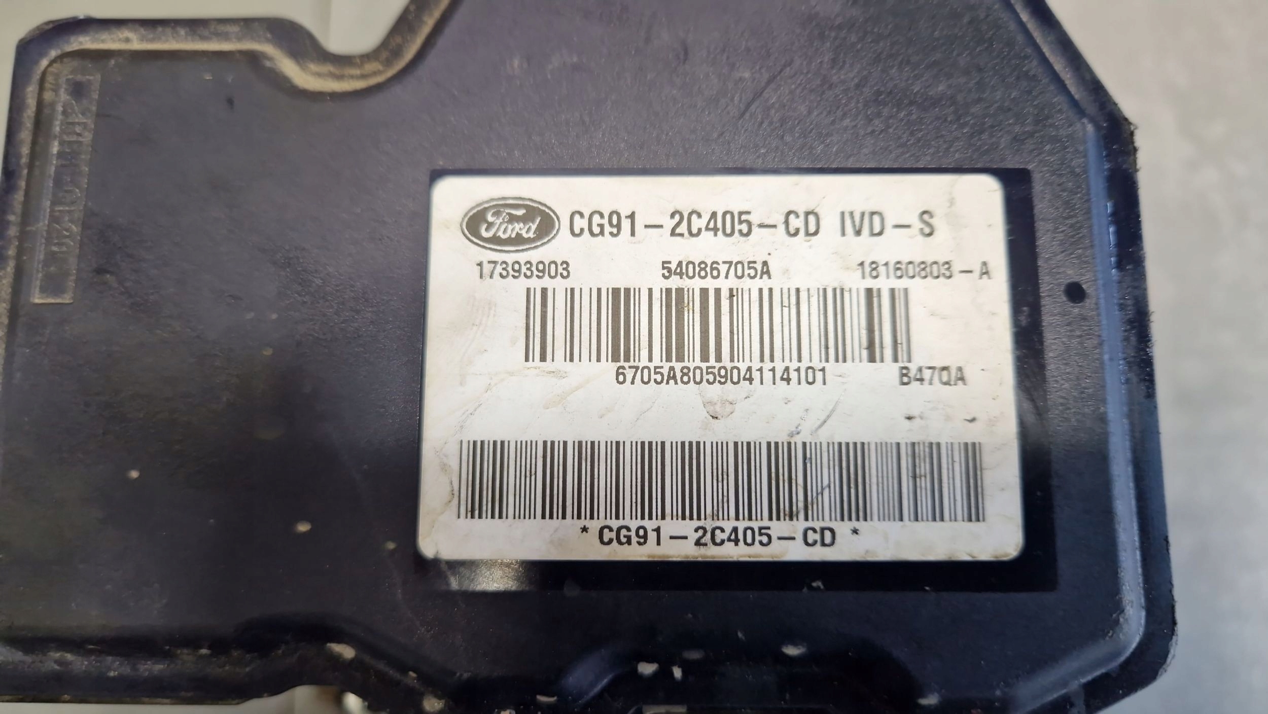 Ford Mondeo MK4 IV pump ABS control unit CG912C405CD