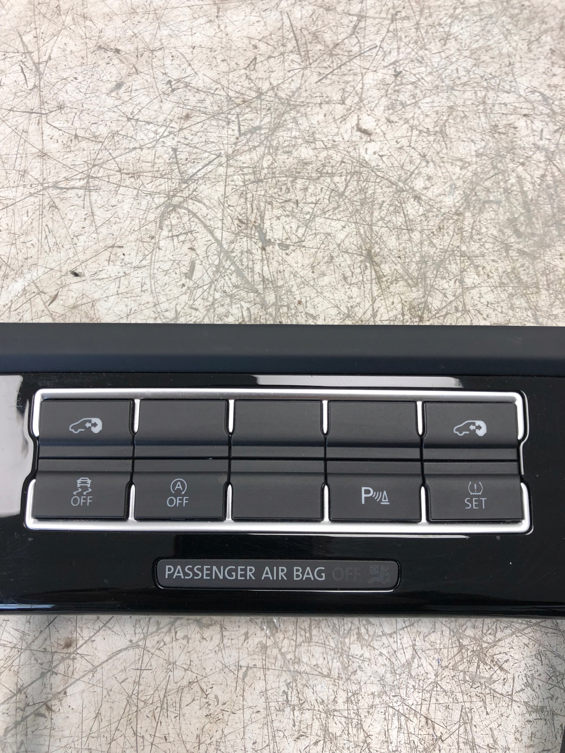 control panel frame VW SHARAN 7N1959521