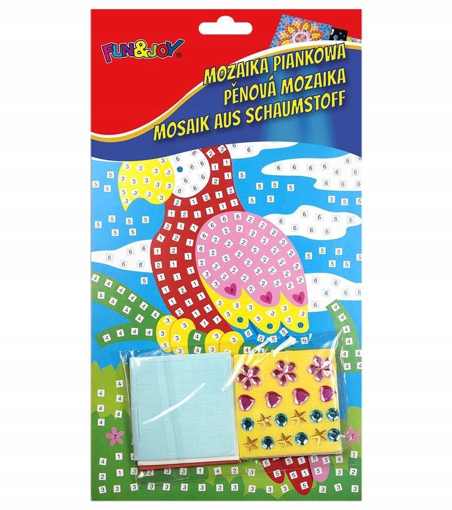 

Mozaika piankowa Papuga Fun&Joy