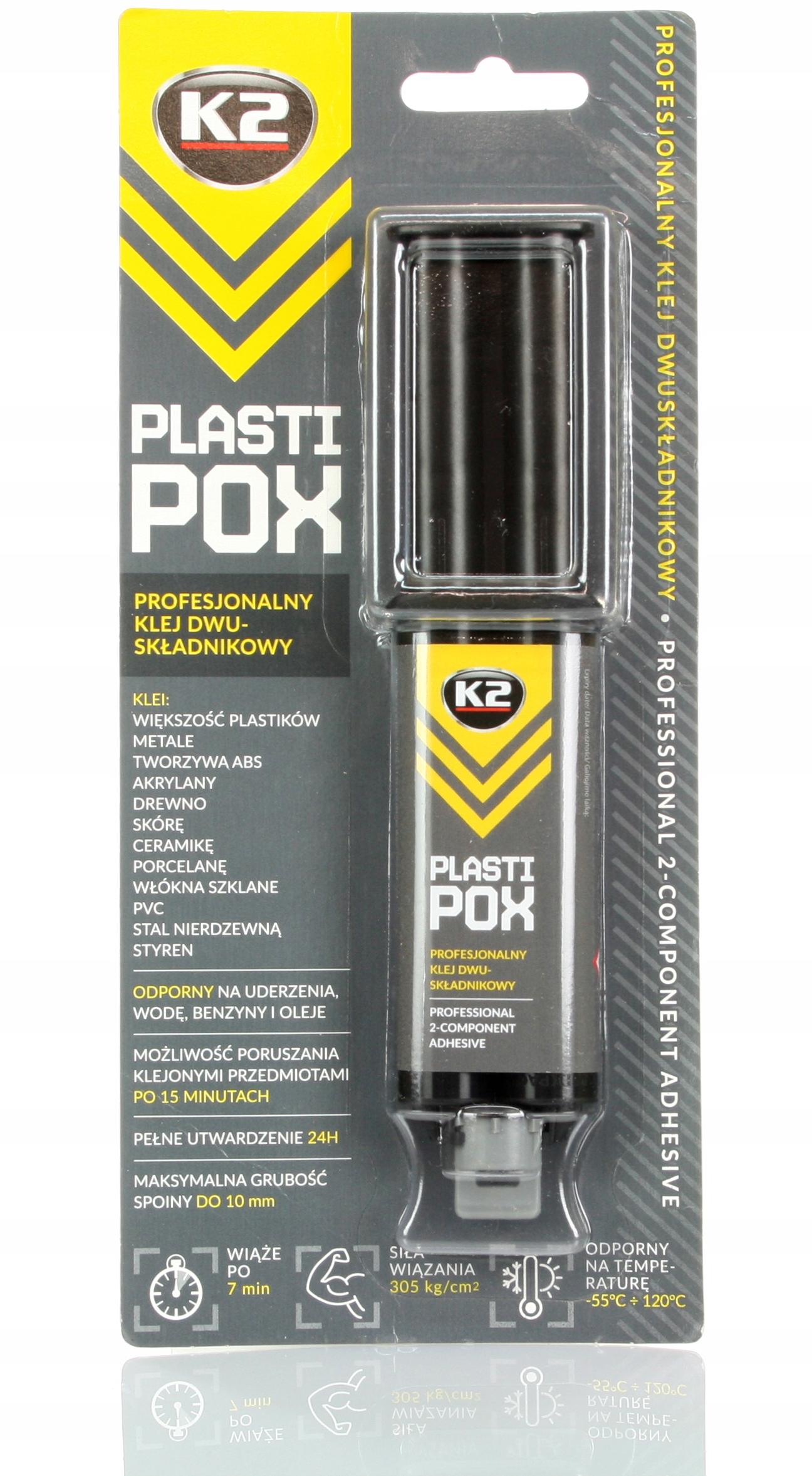 Profesjonalny Klej dwuskładnikowy K2 Plastipox