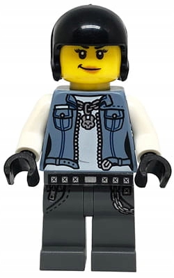 

Lego Hidden Side - figurka motocyklistka Joey