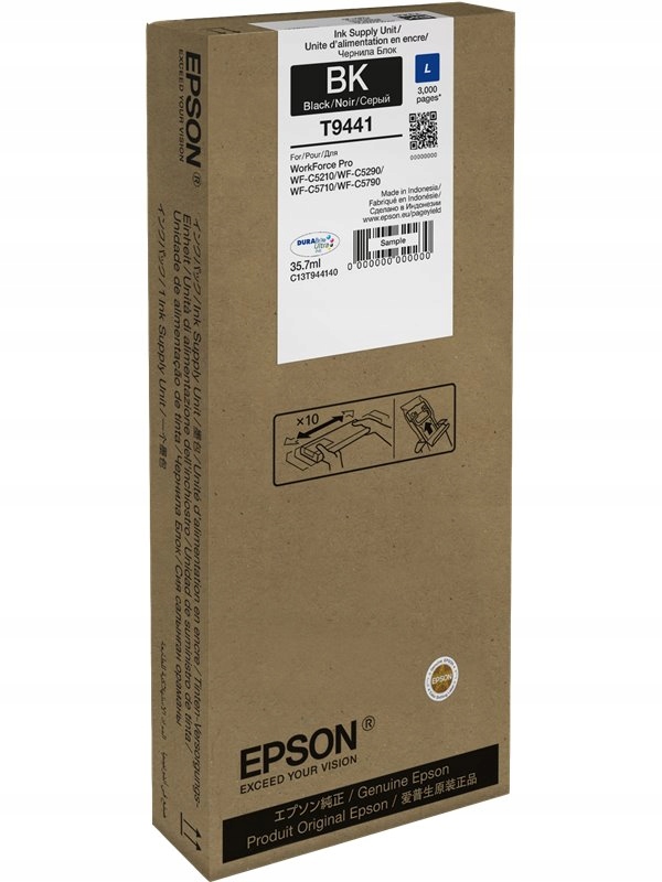 Epson inkoustová náplň/ C13T944140/ WF-C5790DWF/ WF-C5710DWF/ WF-C5290DW/ W