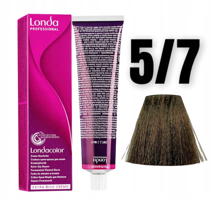 

Londa Farba Londacolor Permanent 5/7 60ml