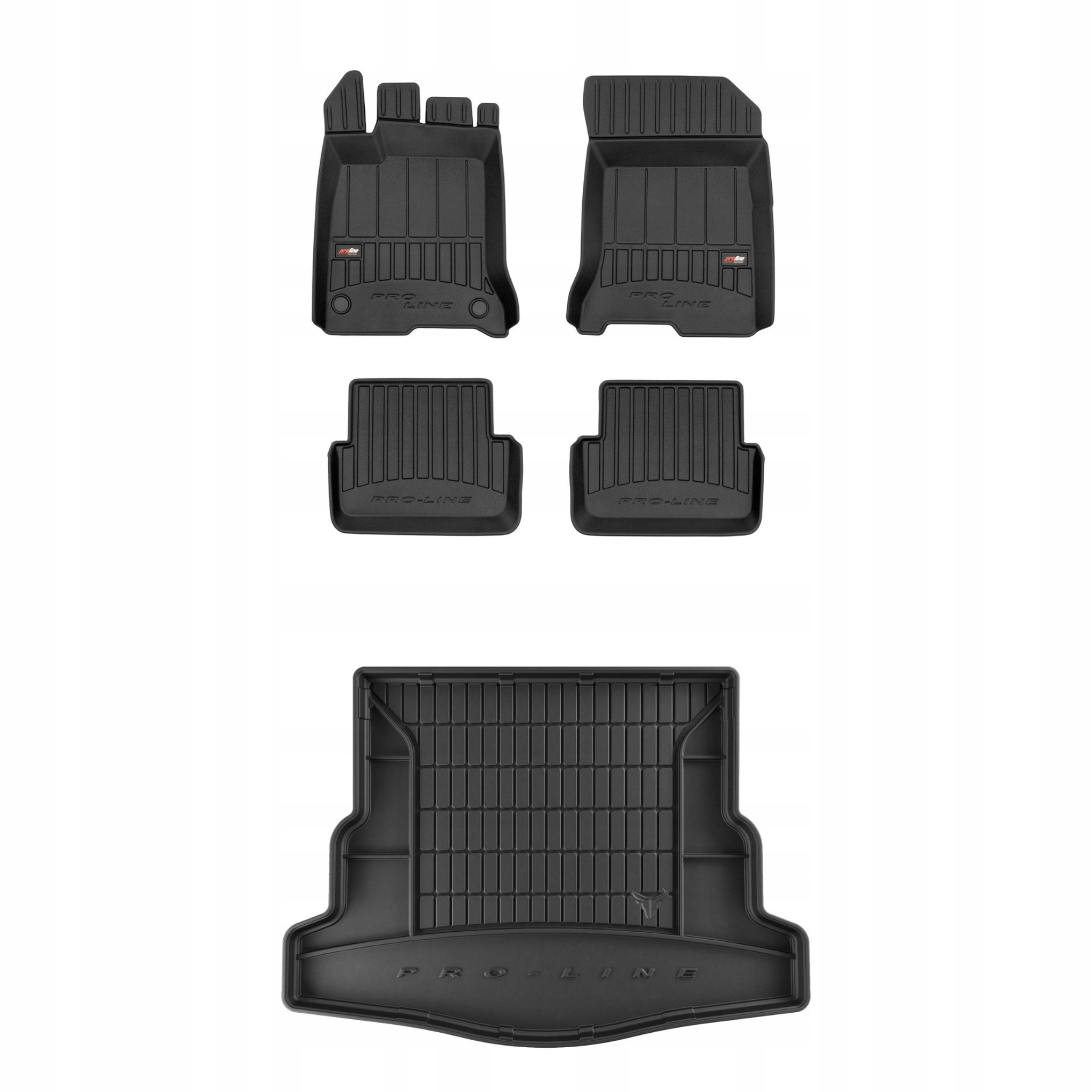 Sada gumového koberca a rohože pre Renault Laguna III