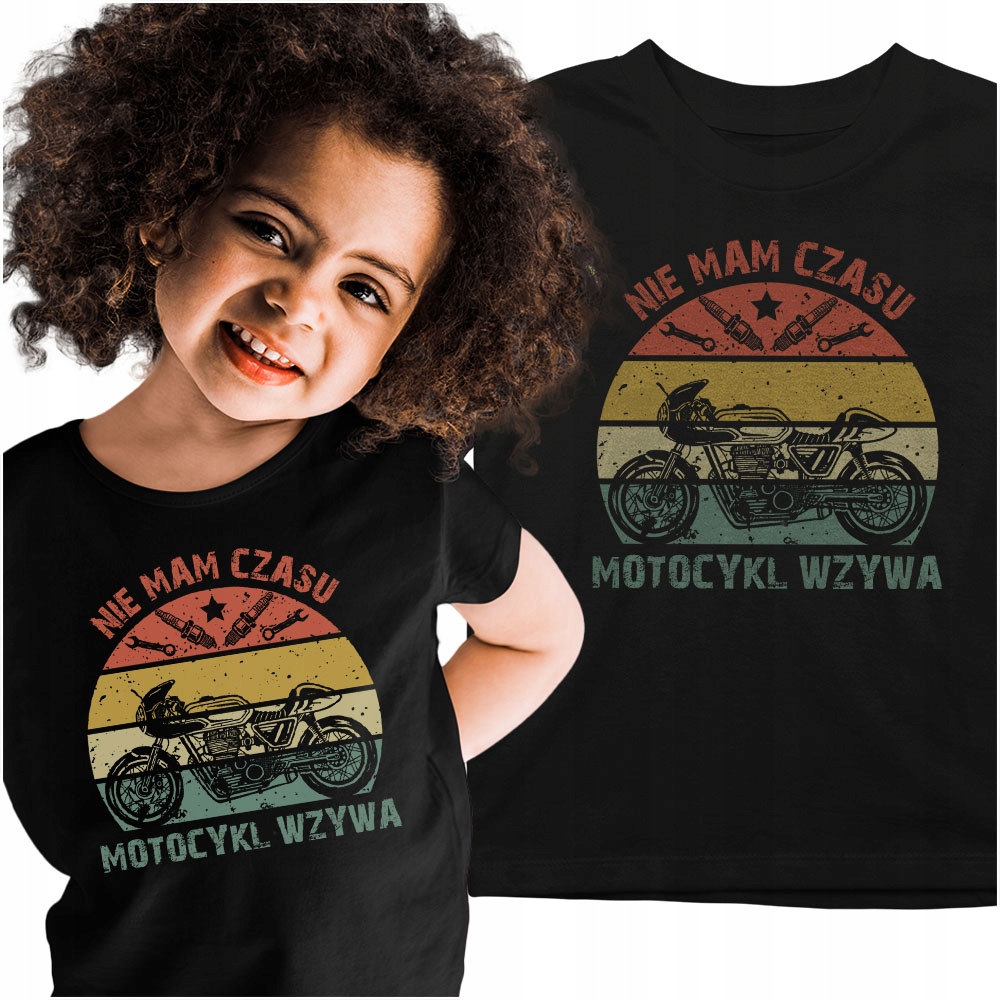 

Bluzka Nie mam czasu Motocykl Wzywa Vintage 122