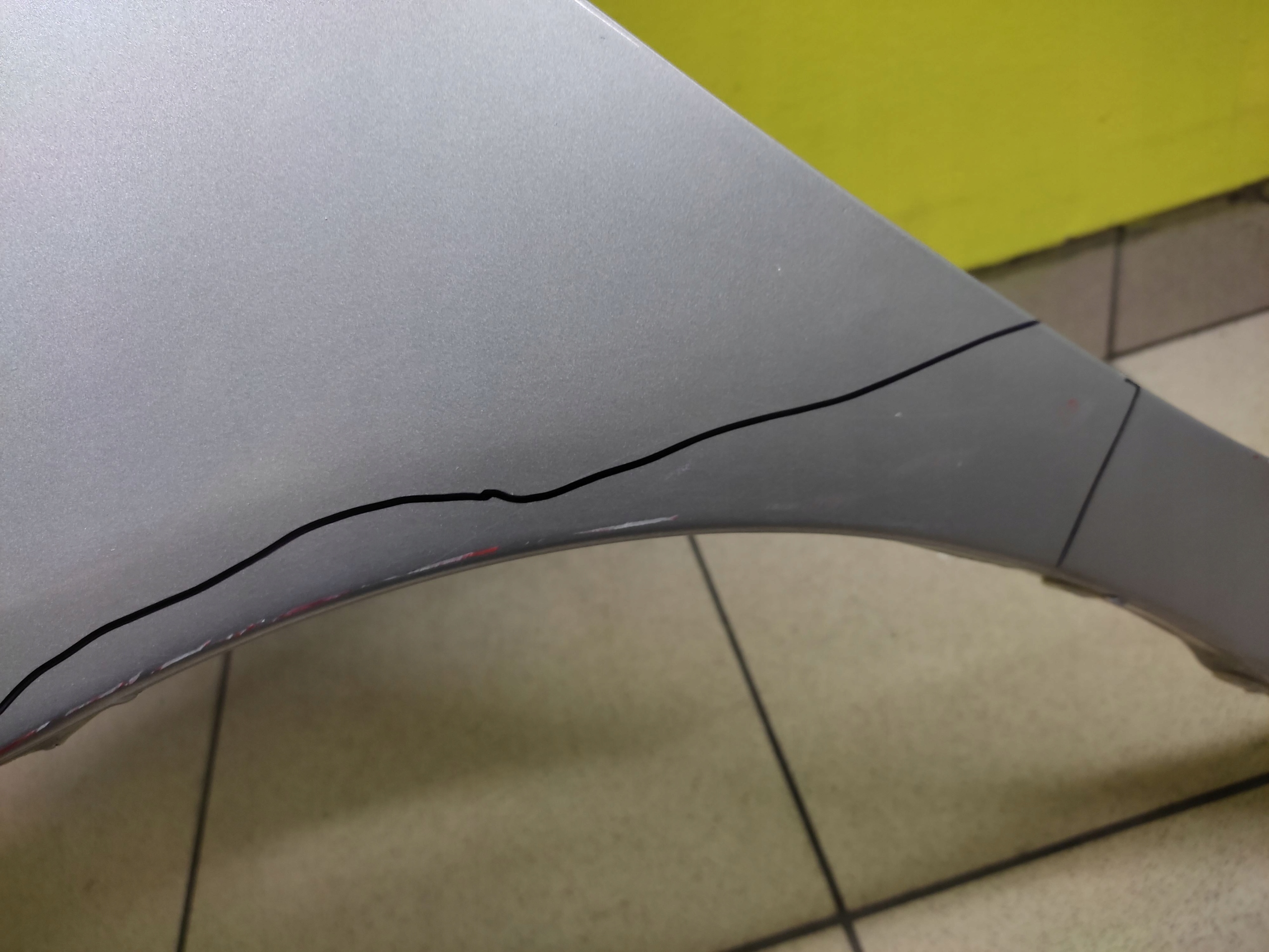 NISSAN MICRA fender left front LAKIER KY0