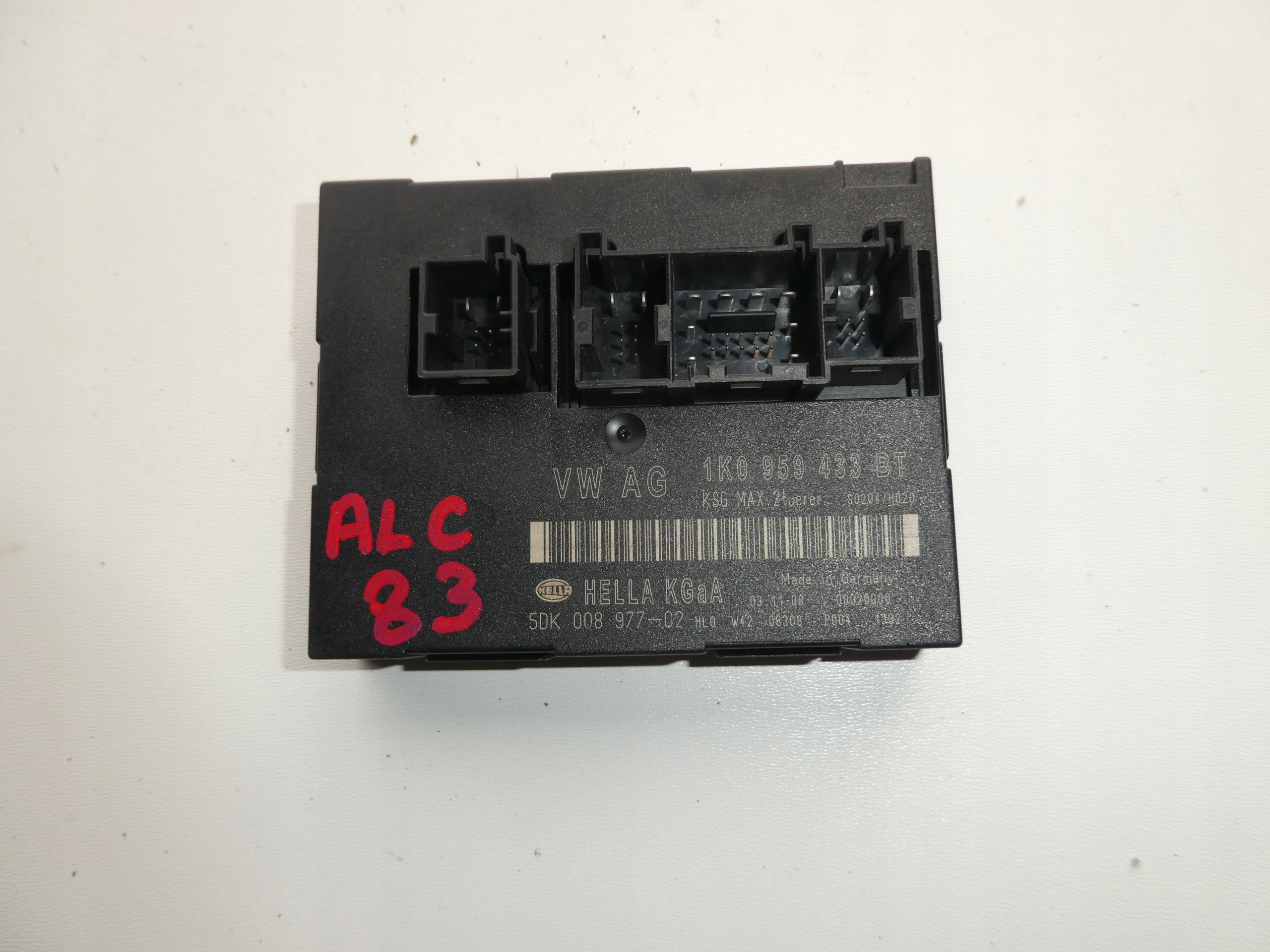 VW AUDI comfort control unit 1K0959433BT