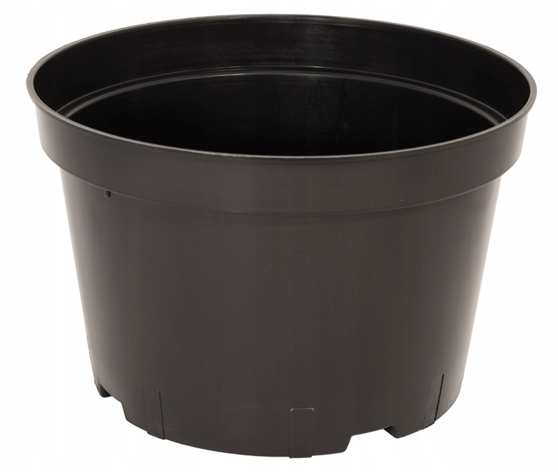 Okrúhly škôlkarský kvetináč nízky 41 cm 25 l 100 ks