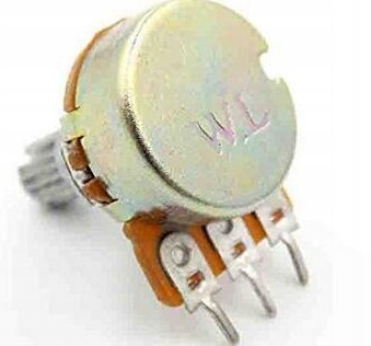 Potencjometr obrotowy 10kOhm Kod producenta B10K