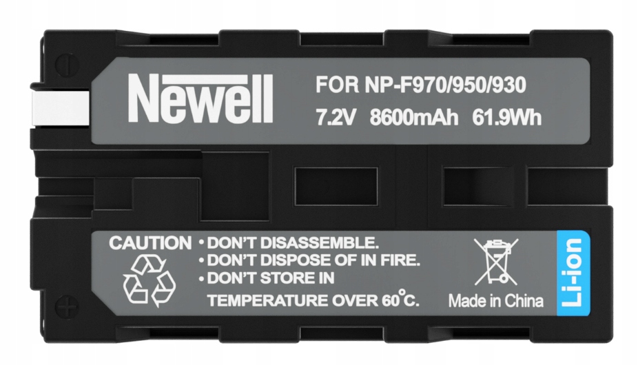 

Akumulator Newell Do Sony NP-F960 F970 F950 F930
