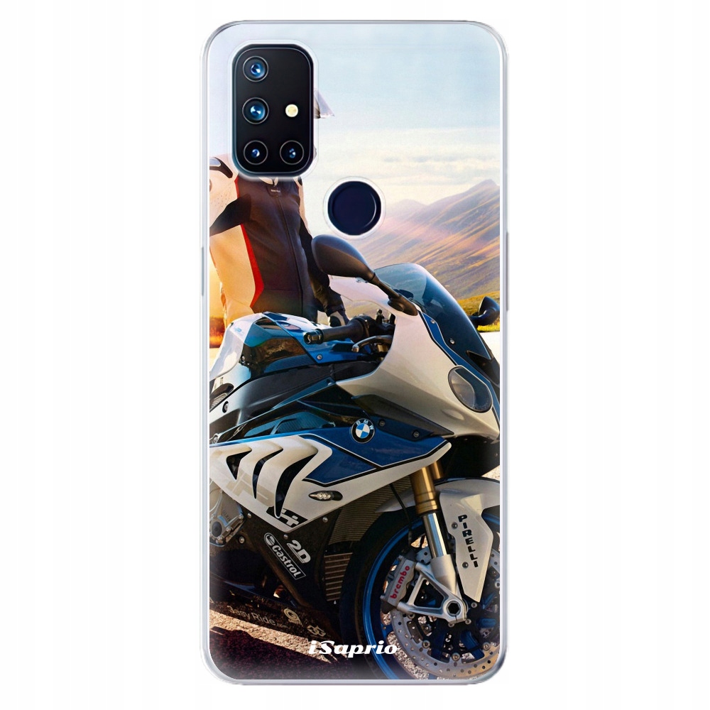 Silikonowe etui iSaprio Motorcycle 10 do OnePlus Nord N10 5G