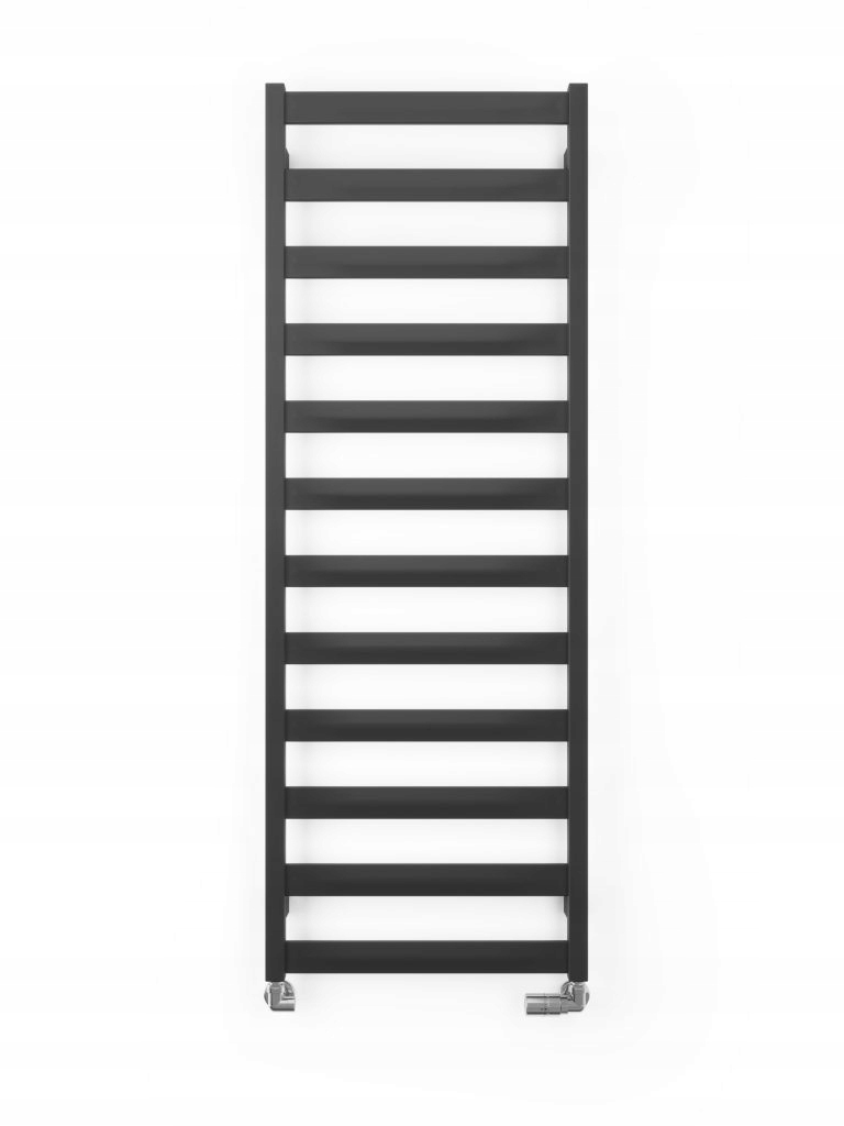 Grzejnik łazienkowy wodny Lavita 350W 500x910mm czarny Hermes