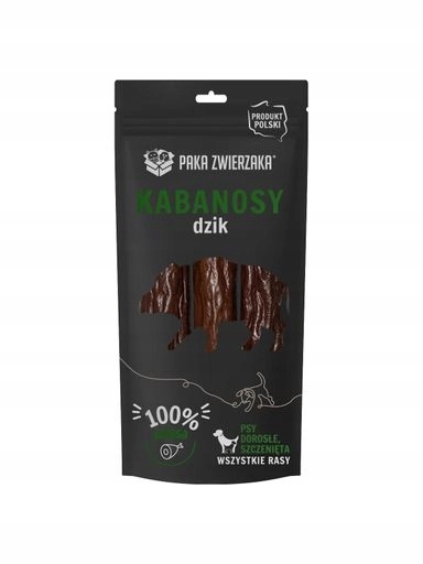 4x Paka Zwierzaka Kabanosy Divočák 3ks