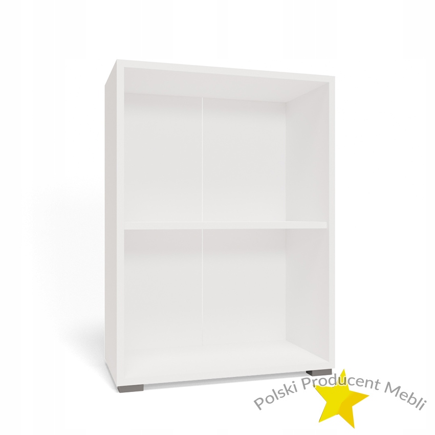 REGAŁ 60 KSIĄŻKI SEGREGATORY WENGE PŁYTA 18 mm Materiał płyta laminowana