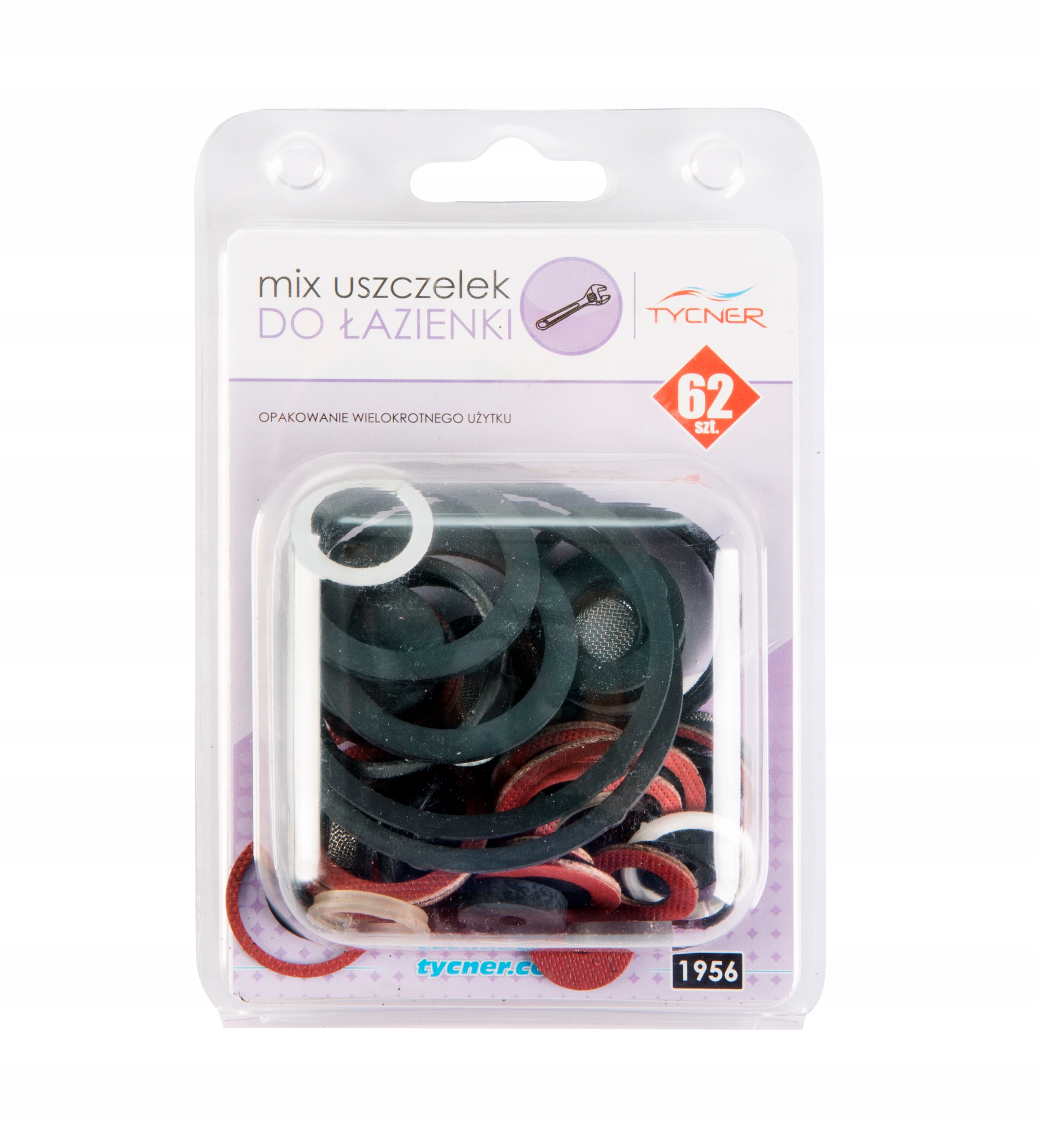 Zestaw mix uszczelek do łazienki mix blister 64szt Marka Tycner