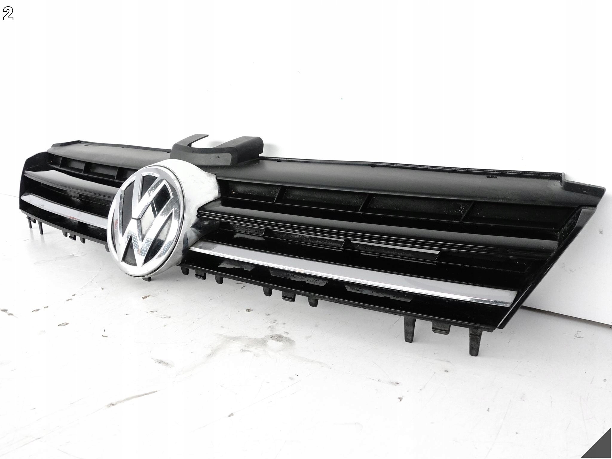 VW GOLF VII 7 5G0 12-16 grill grille grid EMBLEMAT W bumper front