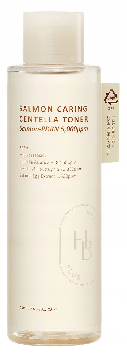 Heveblue Salmon Caring Centella Revitalizační pleťové tonikum 200 ml