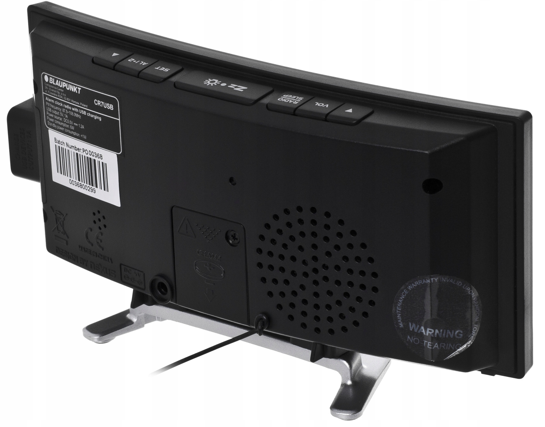 Radiobudzik BLAUPUNKT CR7 USB FM Marka Blaupunkt