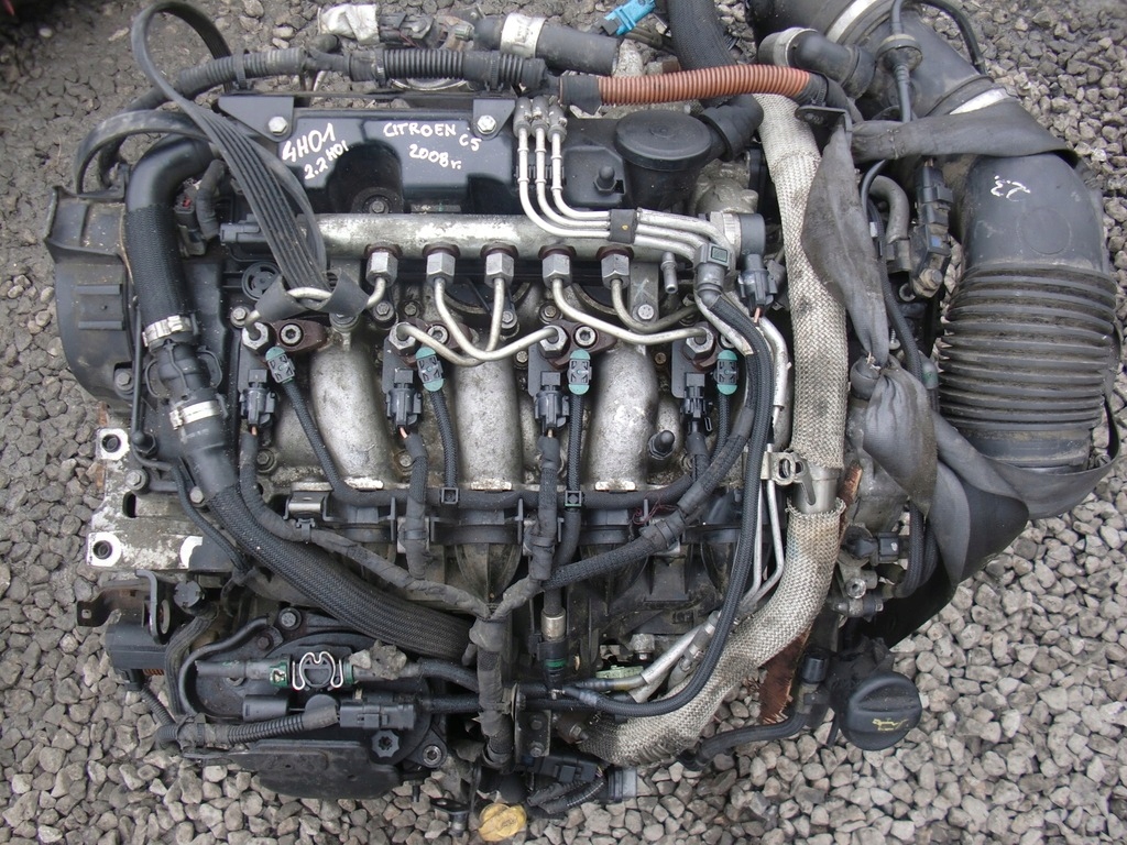 PEUGEOT 807 CITROEN C8 2.2HDI BITURBO 4H01 engine complete KPL 166 TYS KM