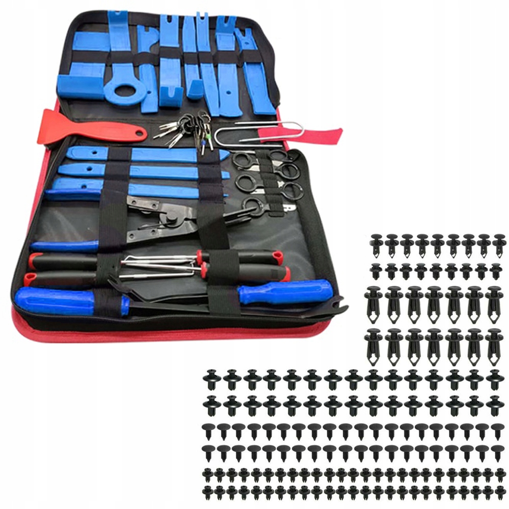 ŚCIĄGACZE do DEMONTAŻU TAPICERKI RADIA PLASTIKÓW