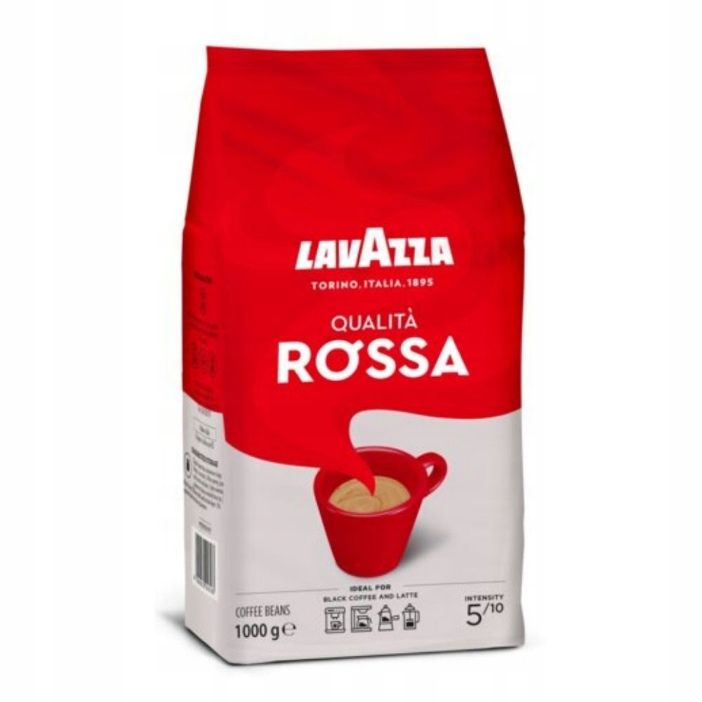 Levně Káva zrnková Lavazza Qualita Rossa italská káva káva 1 kg