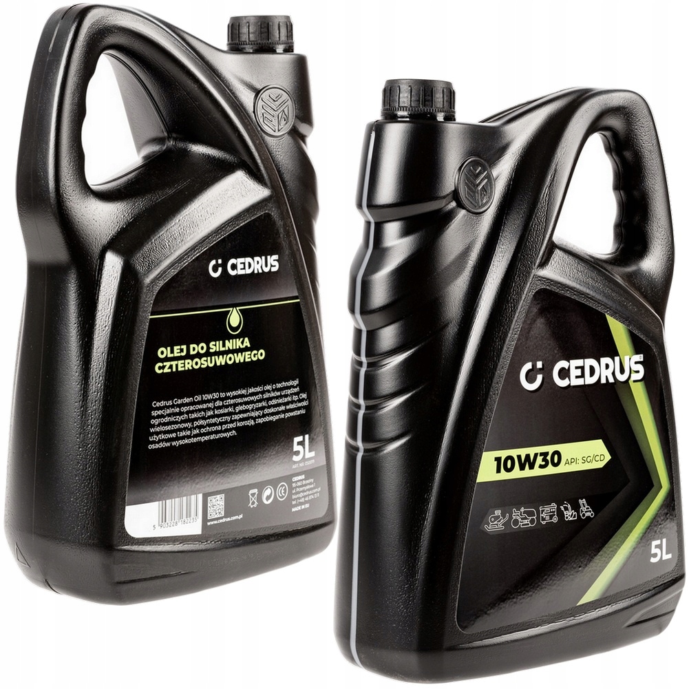 Olej Cedrus 10W30 5l čtyřtaktní pro čtyřtaktní motory sekačky