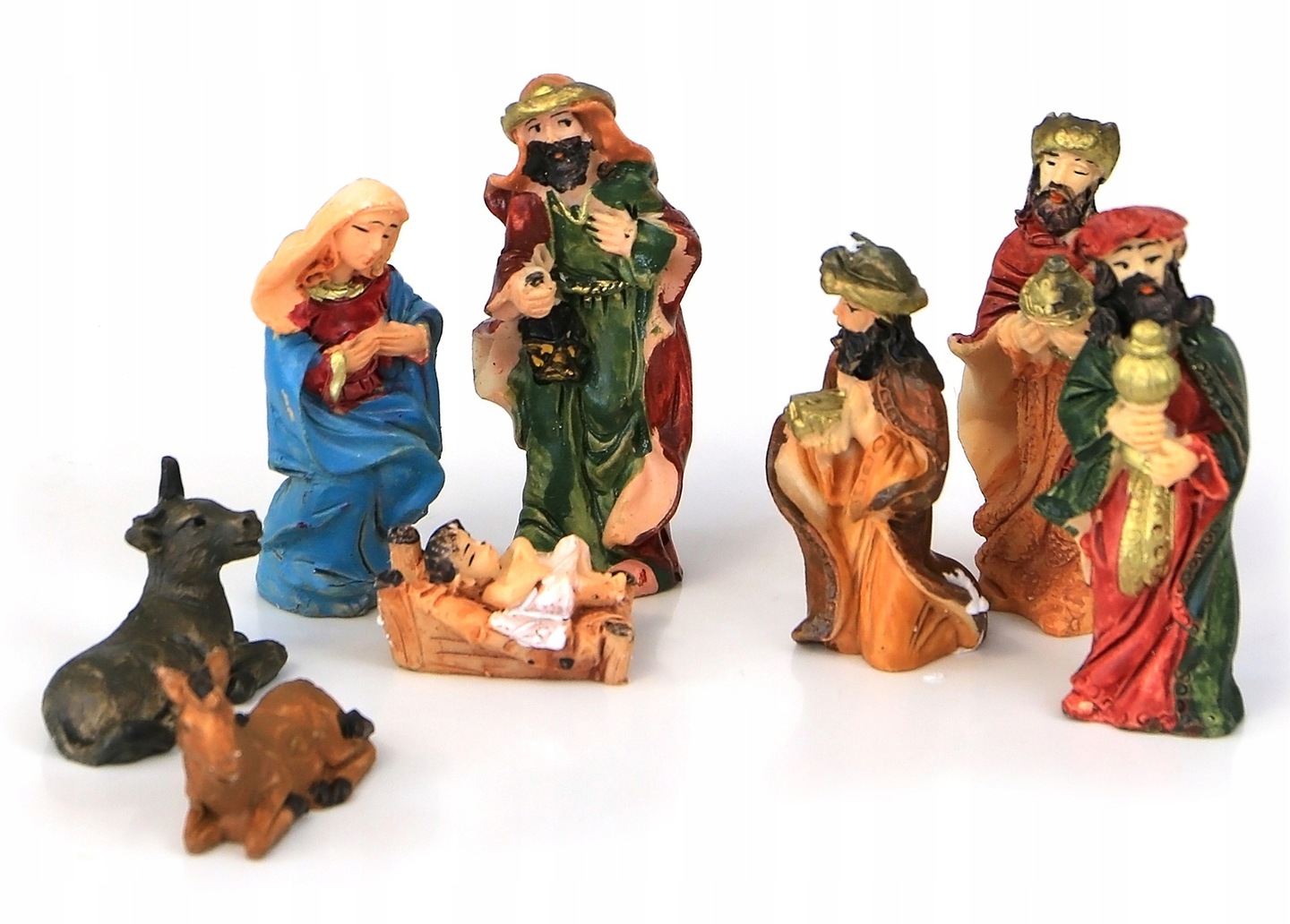 

Figurki Do Szopki jezusek józef maryja zwierzęta 8
