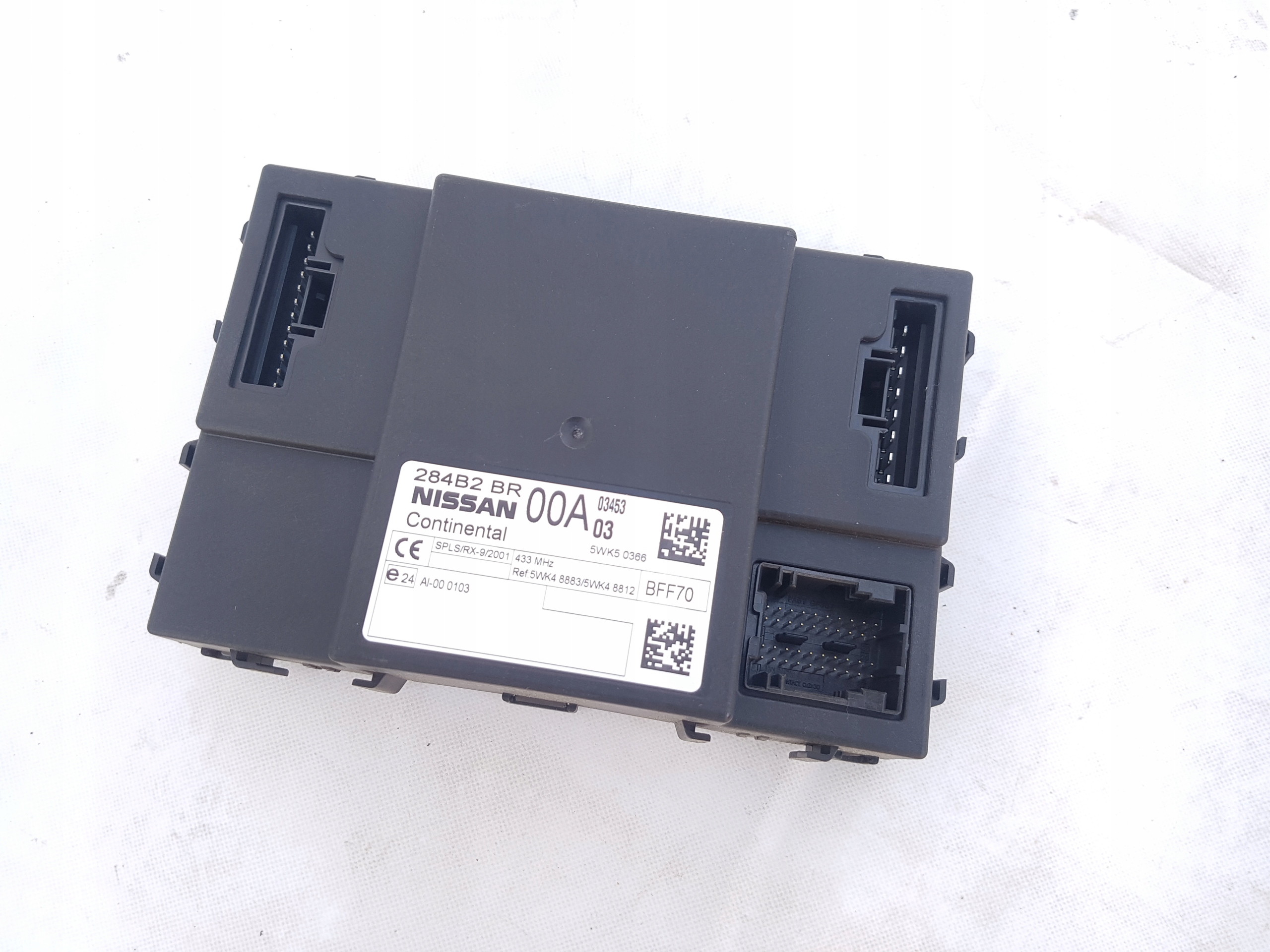 284B2BR - NISSAN Qashqai J10 лифт драйвер модуль комфорта