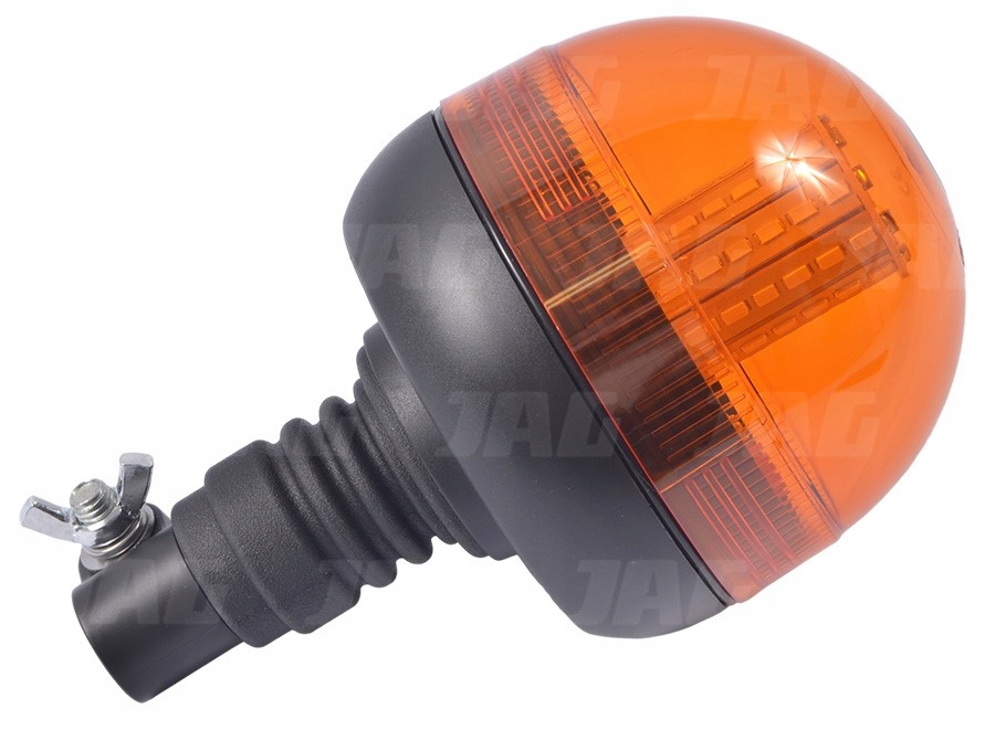 Blesková lampa, 60 Led Smd, 12-24 V, Držák na pružný trn, blesk