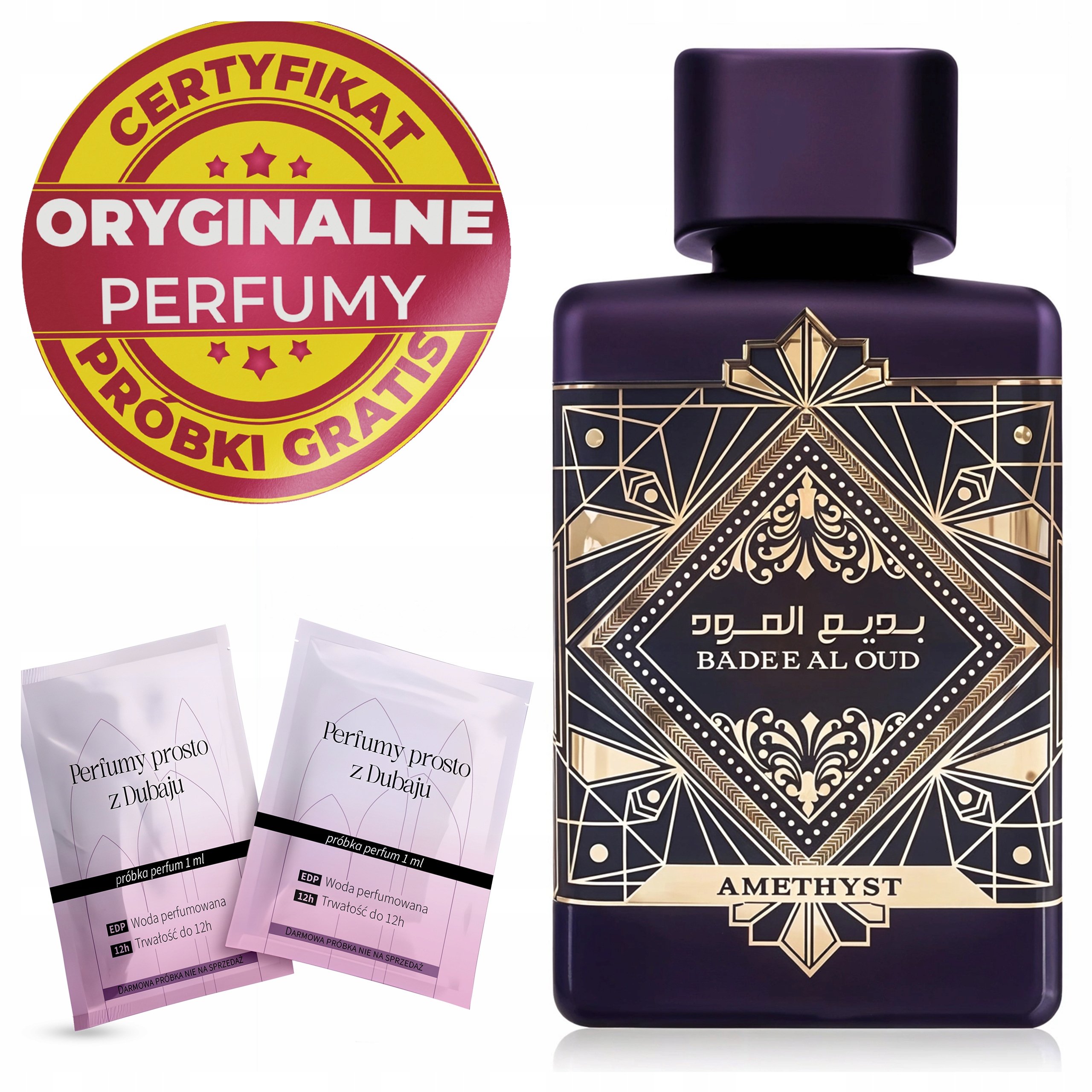 Dámské Parfémy Unisex Arabské Parfémy Lattafa Amethyst Badee Oud Originál