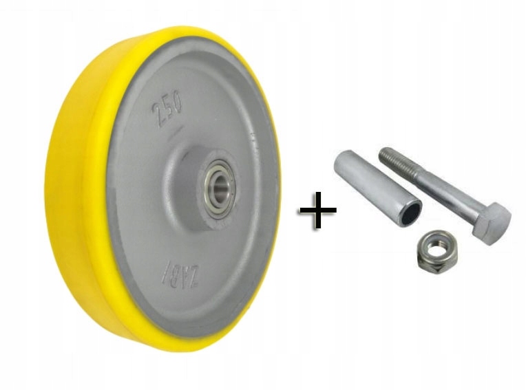 Kolečko Pro Vysoké Zatížení Ø 250 mm S Sada. Montážní