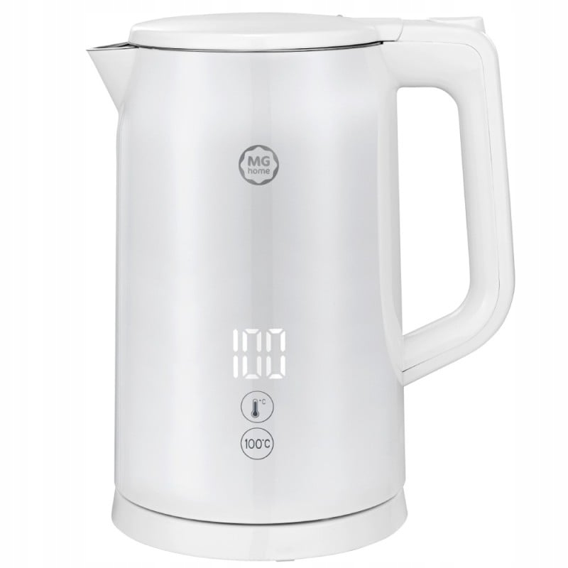 Czajnik Elektryczny Z Regulacją Temperatury DK24005W Biały Mg Home 1,7 L