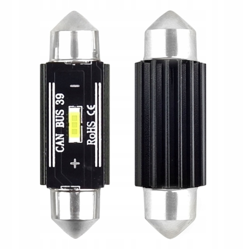 

Żarówka Led 12V i 24V C5W Canbus biała 39mm 2 szt