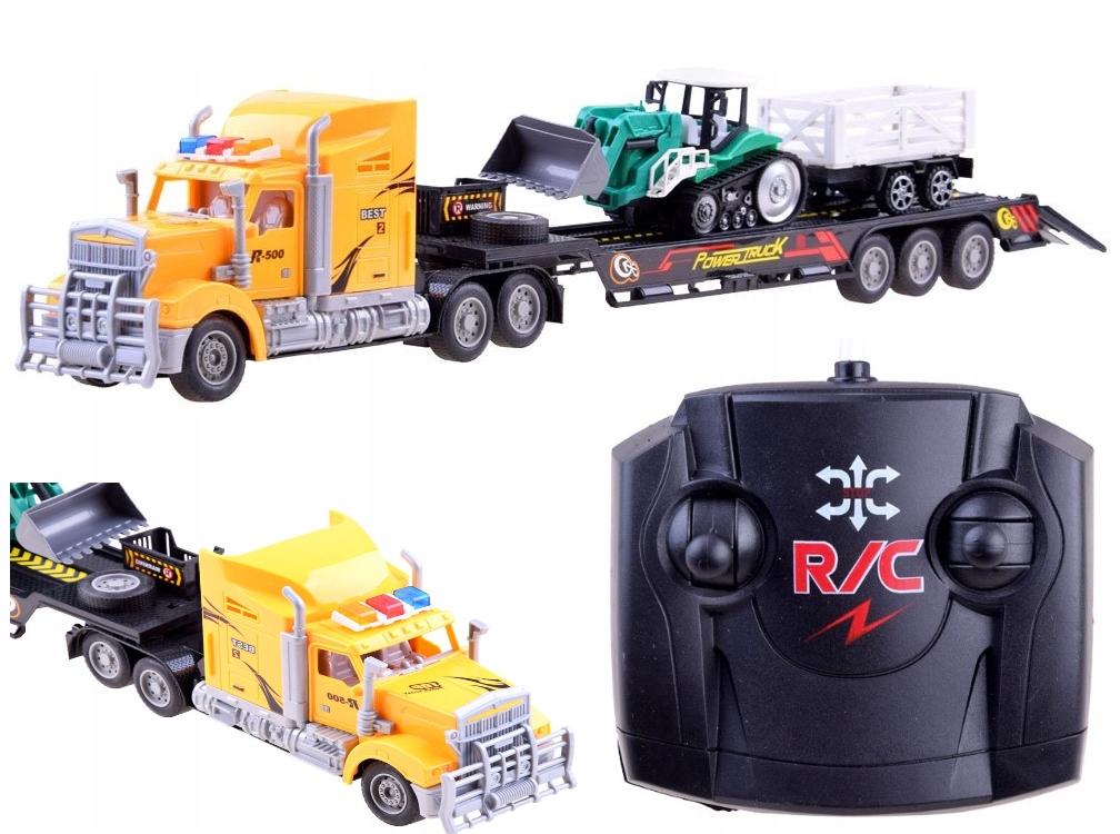 

Tir Laweta Ciężarówka Traktor z Przyczepą Zestaw