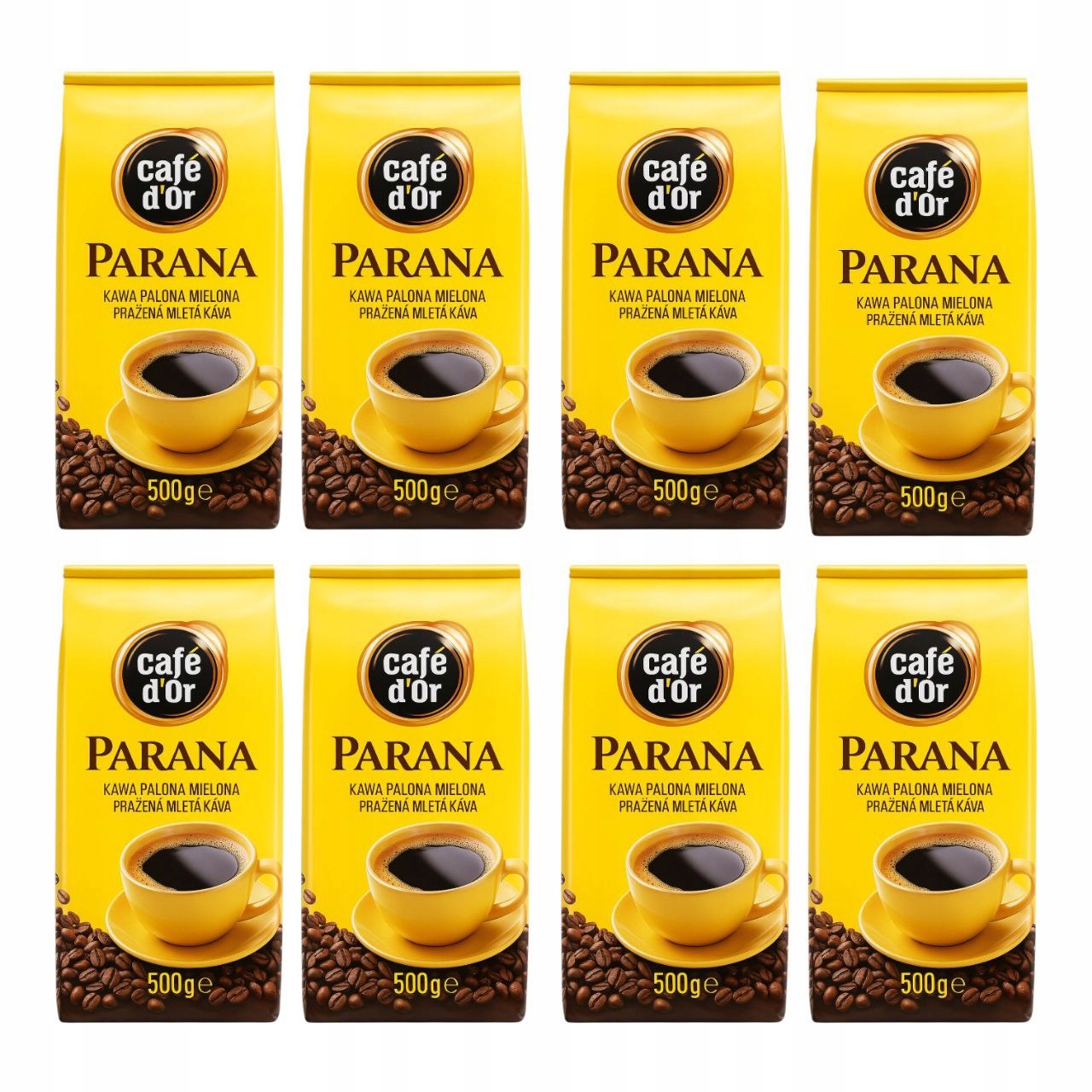 Levně Parana káva mletá káva 8x 500 g 4 kg