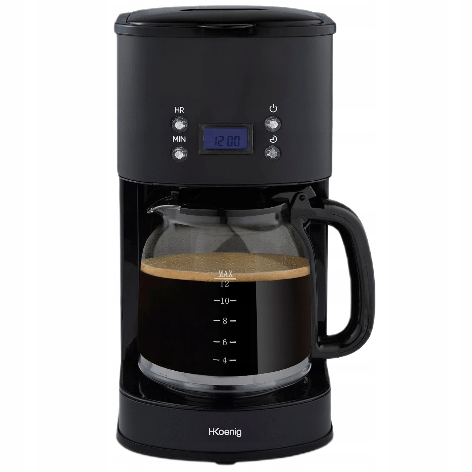 Kávovar na kávu H.Koenig čierny S71000339 1000W