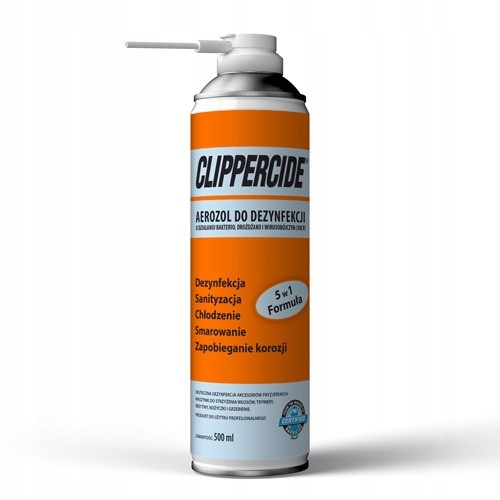 

Clippercide spray dezynfekcja maszynek ostrzy 0,5l